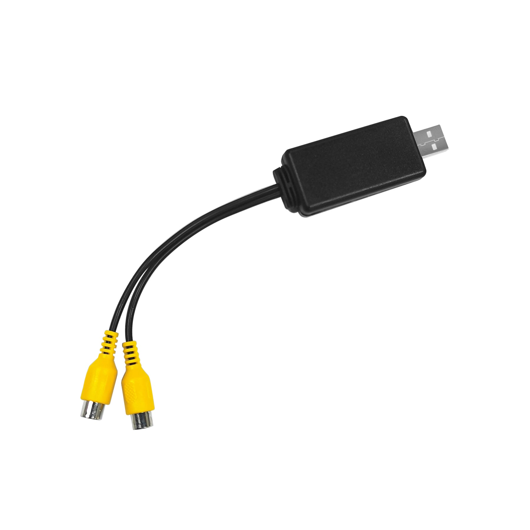 VIN-AHV48 USB to RCA 映像出力アダプター(2系統出力対応)